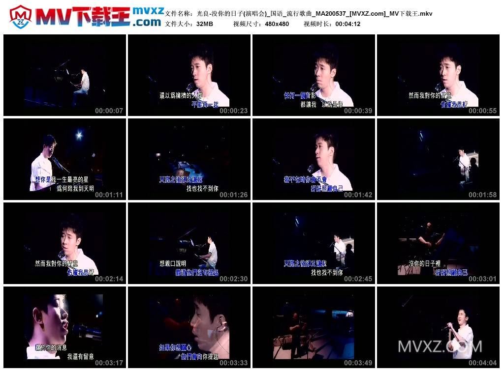 光良-没你的日子(演唱会)_国语_流行歌曲_MA200537